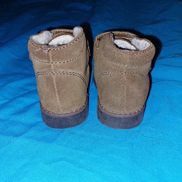TKS Tan Velcro Infant Boots - Picture 3 of 6